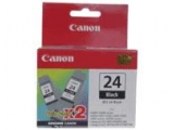 CANON S 200/300, i250/320/350/i450/iP1500 BCI-24BTWIN